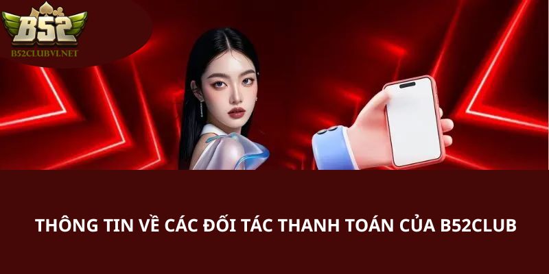 Thông tin chi tiết về các đối tác thanh toán của nhà cái