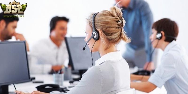 Nhà cái hỗ trợ trả lời các câu hỏi về vấn đề liên hệ tại nhà cái B52club